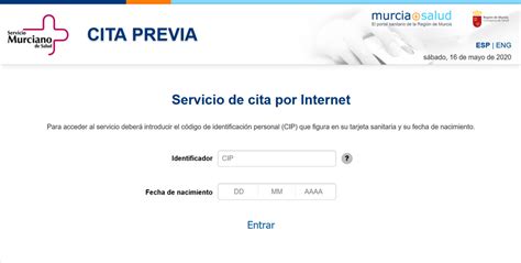 cita previa médico murcia|Cita Previa SMS